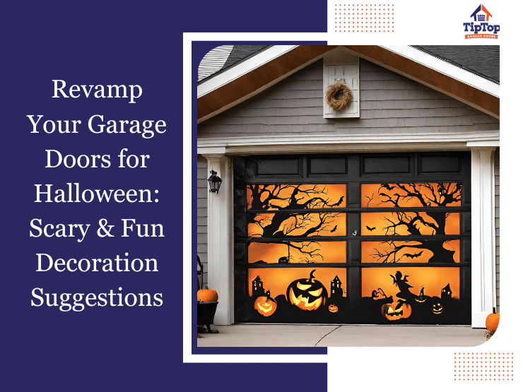 Transform Your Garage Doors into a Haunted Haven Spooky Halloween Decor Ideas