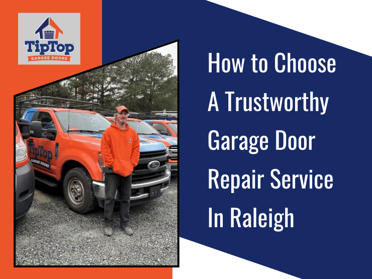 Reliable garage door repair service in Raleigh